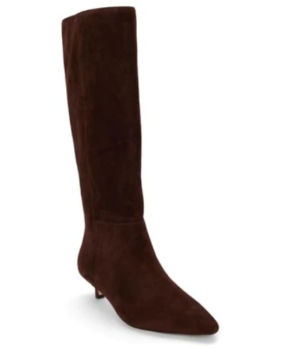 Lauren Ralph Lauren Womens Francesca Zipper Tall Boots Regular Wide Calf