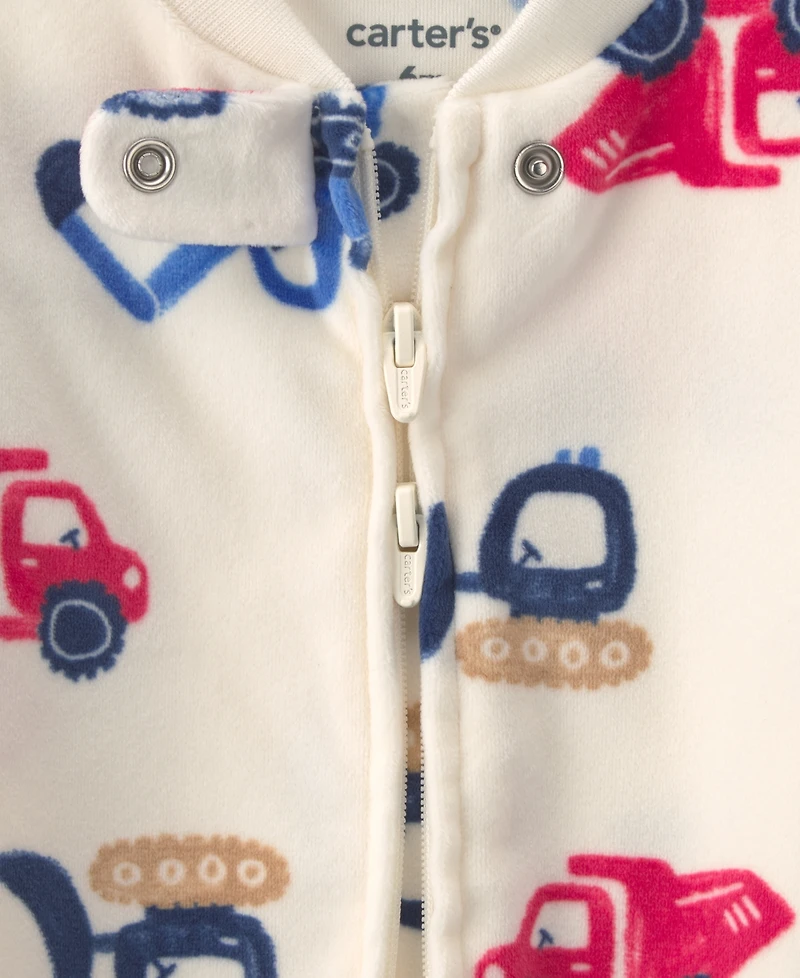 Carter's Baby Boys' and Girls' 2-Way Zip Sleep & Play