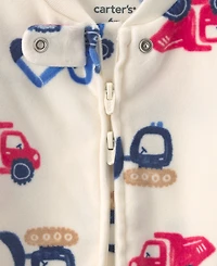 Carter's Baby Boys' and Girls' 2-Way Zip Sleep & Play