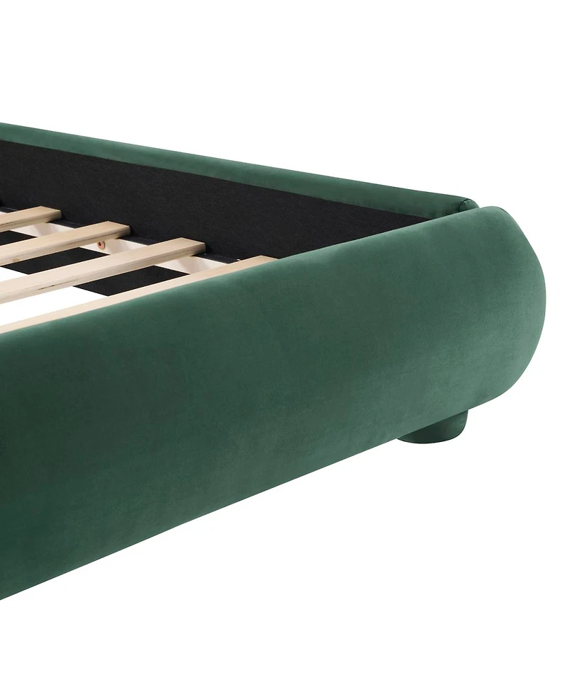 Streamdale Furniture Velvet King Bed Light Luxury Texture
