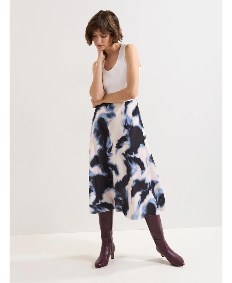 Phase Eight Women's Issy Tye Dye 2-in-1 Midi Dress