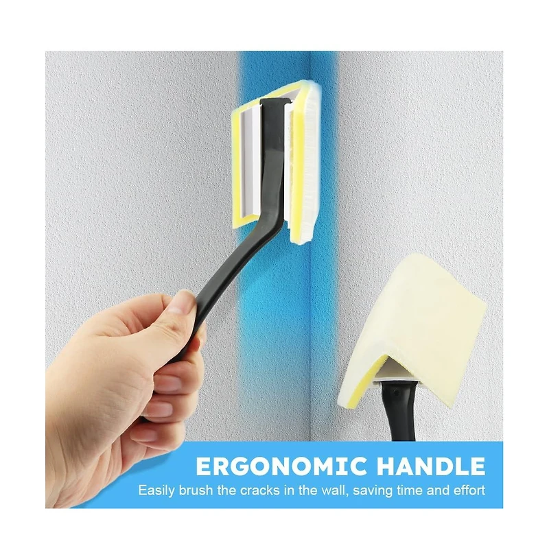 Xdovet Paint Edger Tool Wall Ceiling Corner Trim Touch-up Pad Home Interior