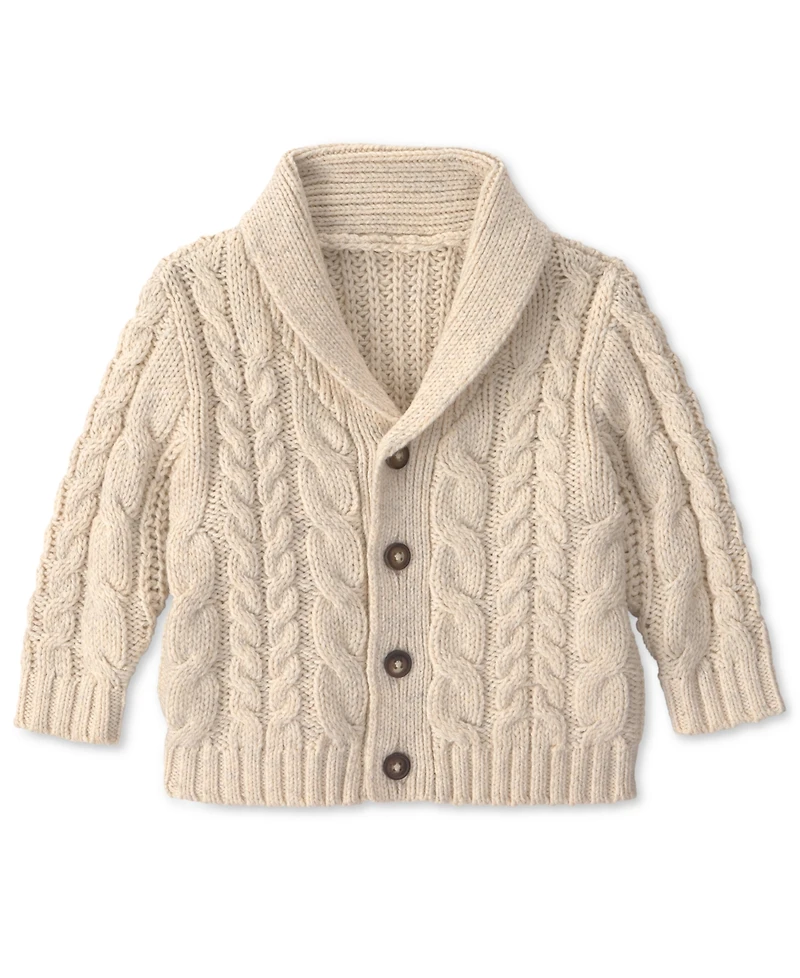Osh Kosh Baby Boys' Short-Sleeve Cardigan Sweater