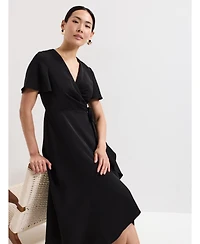 Phase Eight Women's Julissa Short Sleeve Wrap Dress