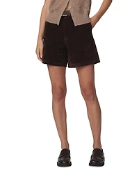 Joe's Jeans Women's High-Waisted Suede Harlowe Shorts, 6" Inseam