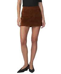 Macy's Women's Faux Suede A-Line Mini Skirt, Created for
