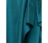 Xscape Women's Sweetheart Neck Off-The-Shoulder Ruffle Long Dress