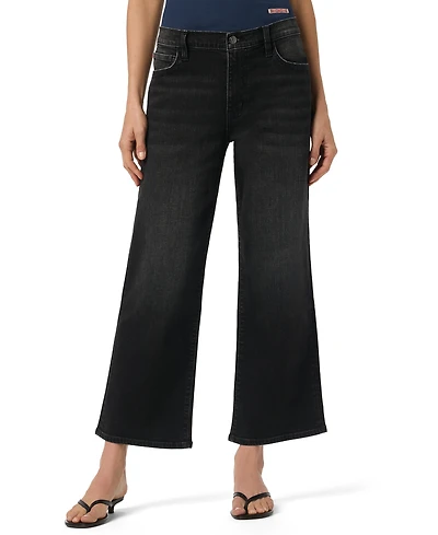 Hudson Jeans Women's Rosalie High-Rise Wide-Leg Cropped Ankle