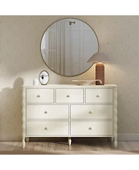 Plank+Beam Jenny Lind 3 over 4 Drawer Dresser