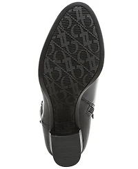 Naturalizer Women's Solana Block Heel Zipper Short Booties
