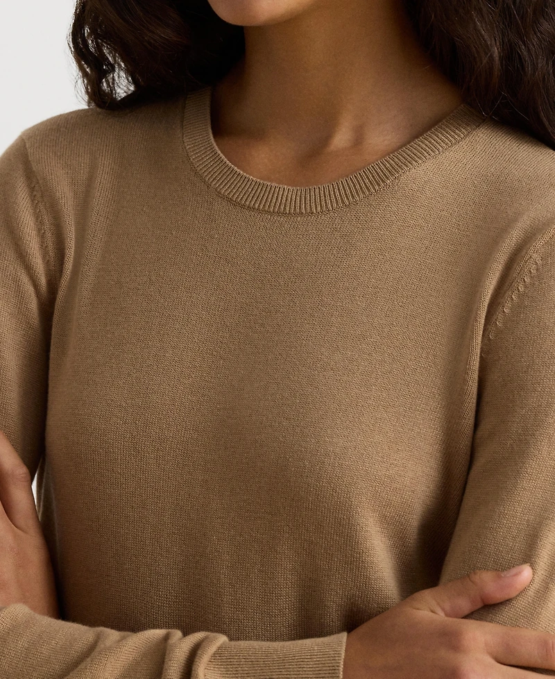 Lauren Ralph Women's Long-Sleeve Crewneck Sweater