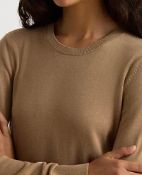 Lauren Ralph Women's Long-Sleeve Crewneck Sweater