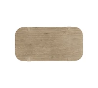 Bernhardt Tribeca 64" Wood Modern Coffee Table