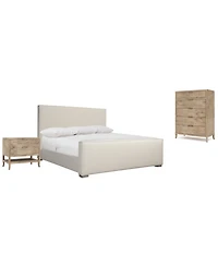 Bernhardt Tribeca 3-Piece King Bedroom Set (Bed, Chest & Nightstand)
