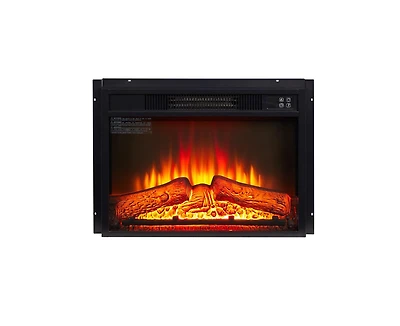 sumyeg Electric Fireplace Insert 23" 1400W 120V with Remote Control