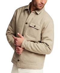 Weatherproof Vintage Men's Faux Wool Padded Jacket