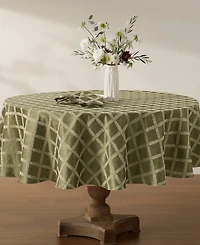 Lenox Laurel Leaf Round Tablecloth, 70" x