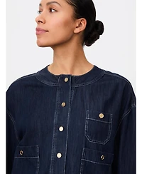 Masai Copenhagen Women's Cropped Button-Front Jacket