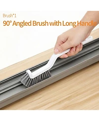 Xdovet Deep Cleaning Brush Set Window Door Track Tile Grout Kitchen Bathroom