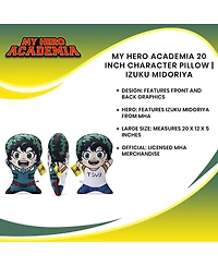 Surreal Entertainment My Hero Academia 20 Inch Character Pillow | Izuku Midoriya