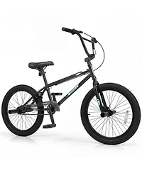 Hongge 20-Inch Freestyle Bmx with 360-Degree Steering Bike, 110 lb. Capacity, Ages 8+