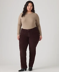 Levi's Plus Classic Straight Corduroy Straight-Leg Jeans