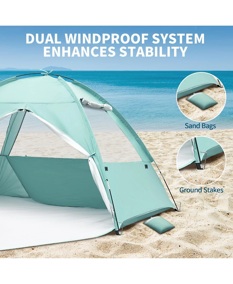 Aofar Beach Tent Sun Shade Shelter Portable Outdoor Camping