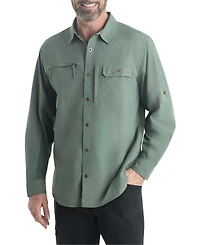 Legendary Whitetails Mens Moisture Wicking Upf 50+ Long Sleeve Shirt