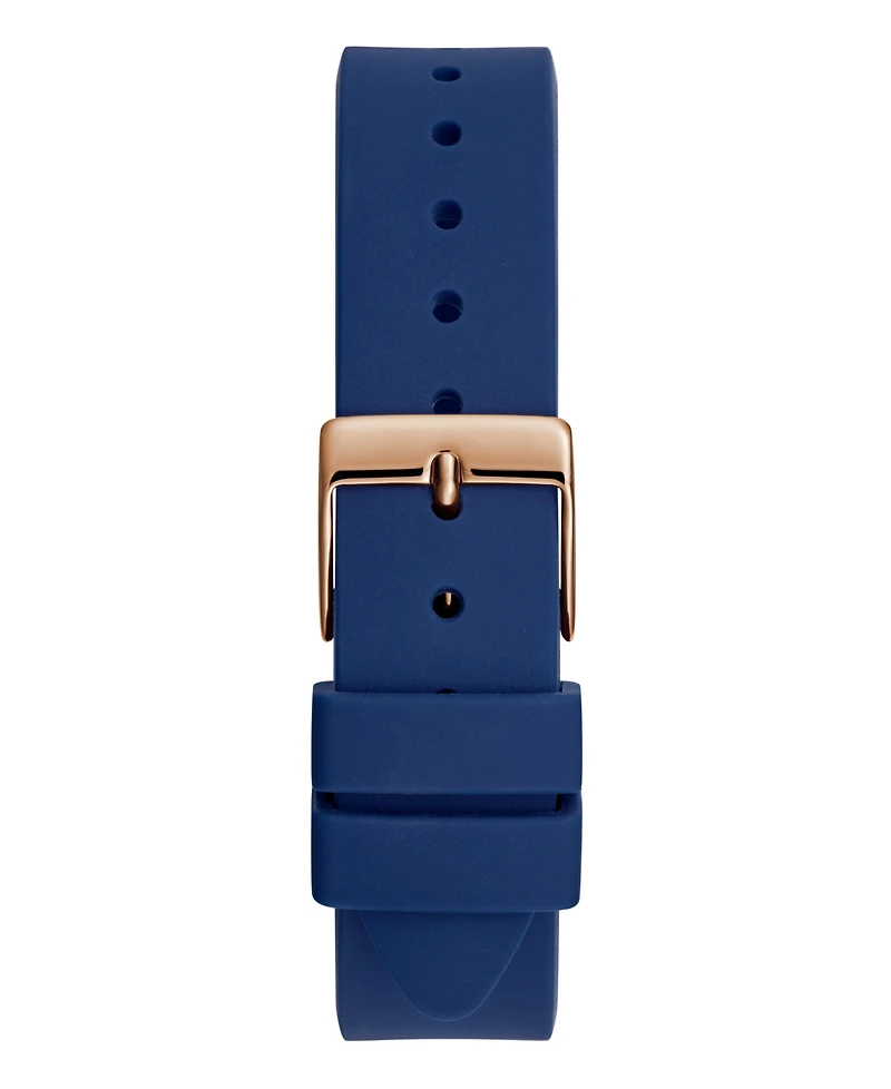 Guess Women's Quartz Blue Silicone Watch 32mm