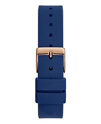 Guess Women's Quartz Blue Silicone Watch 32mm
