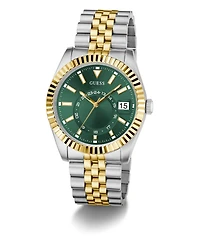 Guess Men's Quartz Two-Tone Stainless Steel Watch 42mm