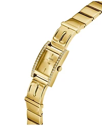 Guess Women's Gold -Tone Stainless Steel Watch 43 mm x 42 mm