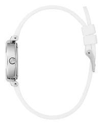 Guess Women's Quartz White Silicone Watch 26mm