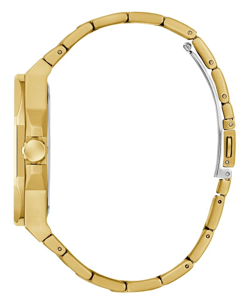 Guess Men's Quartz Gold-Tone Stainless Steel Watch 42mm