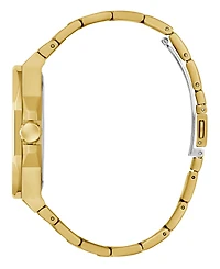 Guess Men's Quartz Gold-Tone Stainless Steel Watch 42mm
