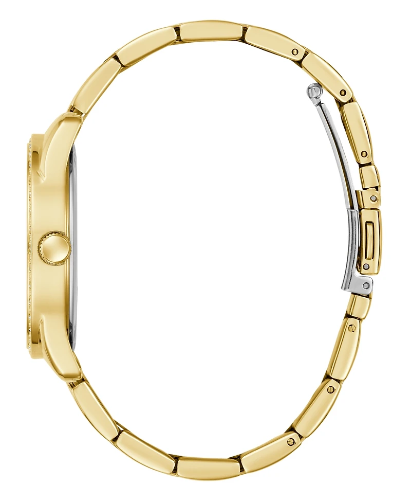 Guess Women's Quartz Gold-Tone Stainless Steel Watch 36mm