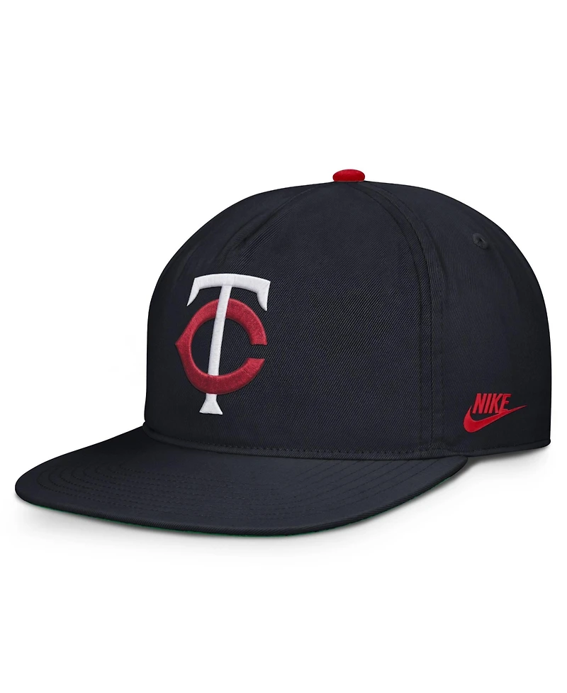 Nike Men's Navy Minnesota Twins 2026 Field of Dreams Five-Panel Adjustable Hat