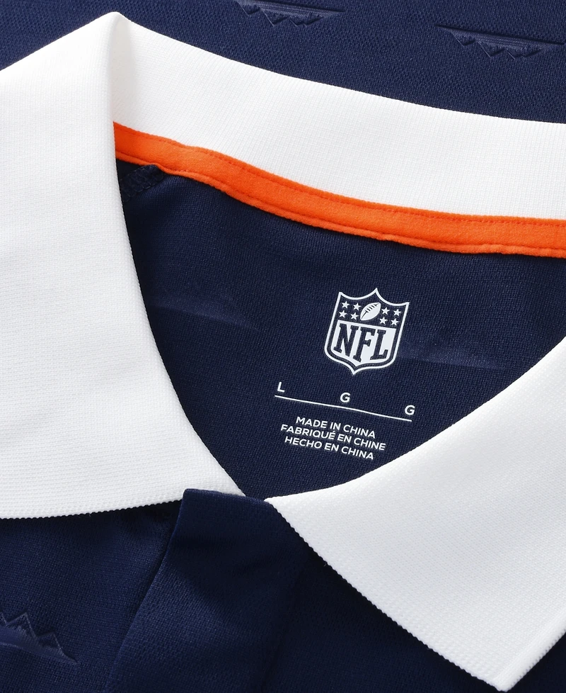 Fanatics Men's Navy Denver Broncos Football x Football Collared Fan Top
