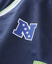 Fanatics Big Boys and Girls College Navy Seattle Seahawks Football x V-Neck Fan Top