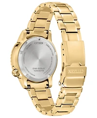 Citizen Women's Promaster Sea Dive Light Gold-Tone Stainless Steel Bracelet Watch 36.5mm