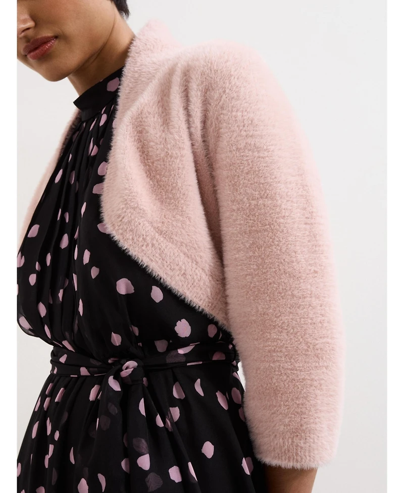 Phase Eight Women's Fay Fluffy Cropped Bolero
