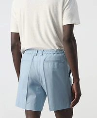 Mango Men's Slim-Fit Cotton-Lyocell 6.69" Bermuda Shorts