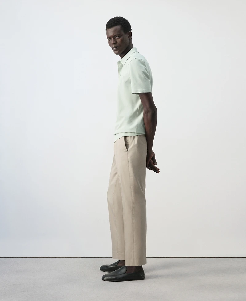 Mango Men's Slim-Fit Cotton-Lyocell-Blend Pants