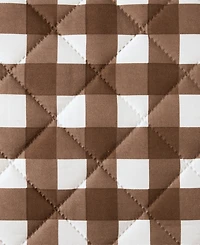 Vcny Home Gingham Microfiber 2-Pc. Quilt Set, Twin