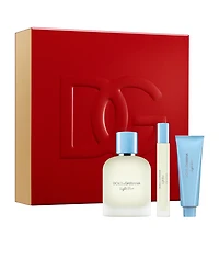 Dolce&Gabbana 3-Piece Light Blue Pour Homme Eau de Toilette Spray Trio Set