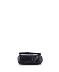 Pre-Owned Balenciaga Mini Monaco Chain Flap Shoulder Bag Leather