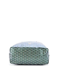 Pre-Owned Goyard Pm Saint Louis Tote Iridescent Coated Canvas