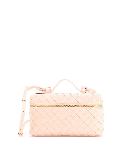 Pre-Owned Bottega Veneta Bang Bang Vanity Case Intrecciato Leather