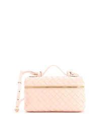 Pre-Owned Bottega Veneta Bang Bang Vanity Case Intrecciato Leather
