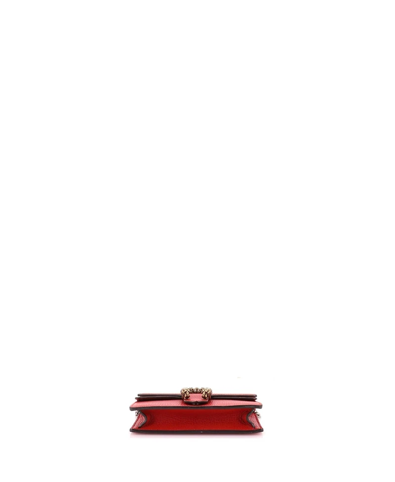 Pre-Owned Gucci Super Mini Dionysus Bag Leather